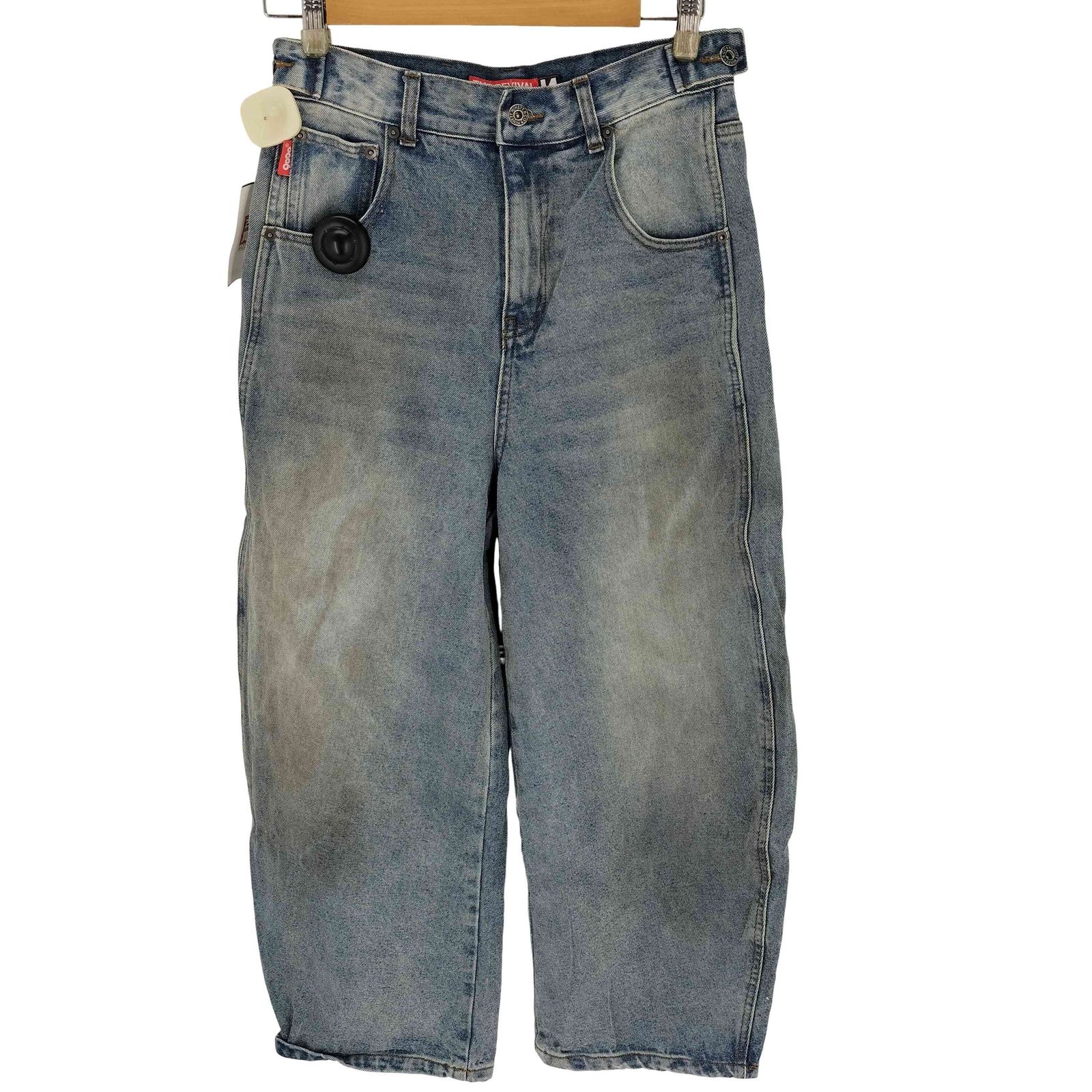 ナインティナインティ 9090 OG Logo Painted Denim Pants メンズ JPN：S