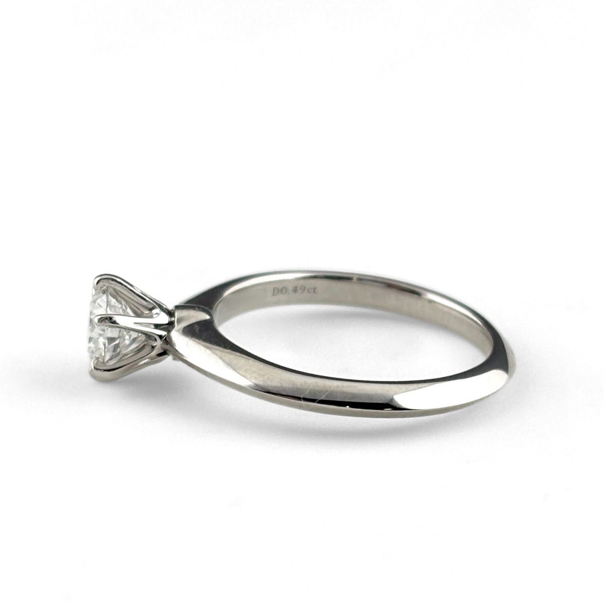 ティファニー TIFFANY&Co. ソリテール リング プラチナ 指輪 リング 8