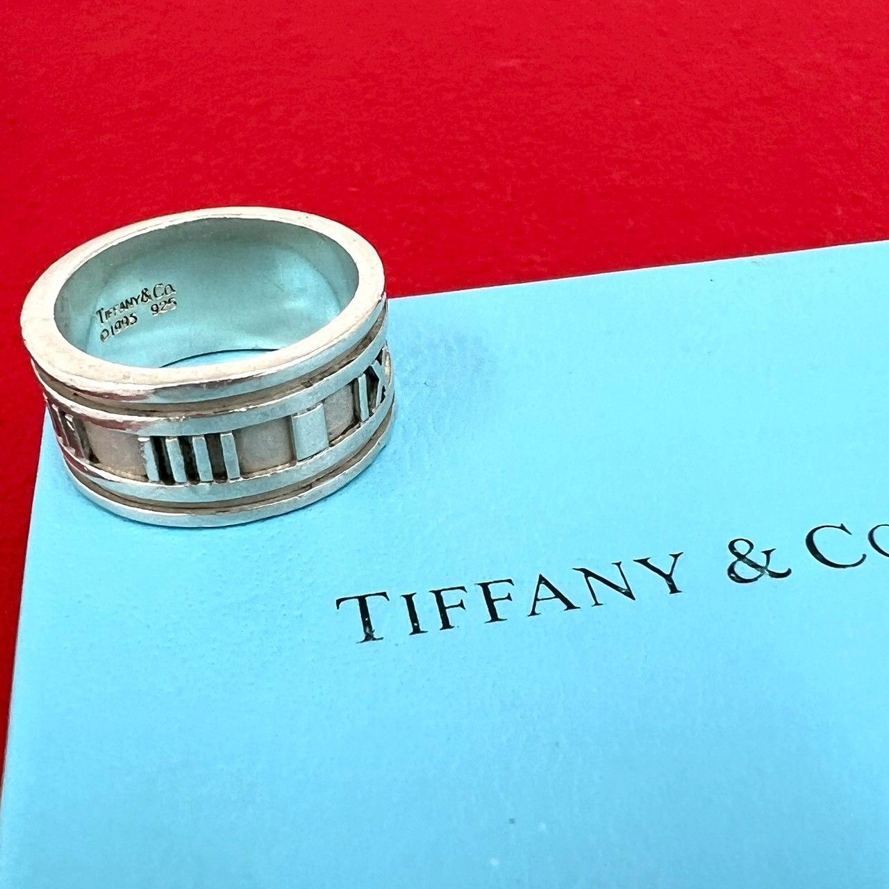 極 美品 TIFFANY&Co. ティファニー ヴィンテージ アトラス ワイド