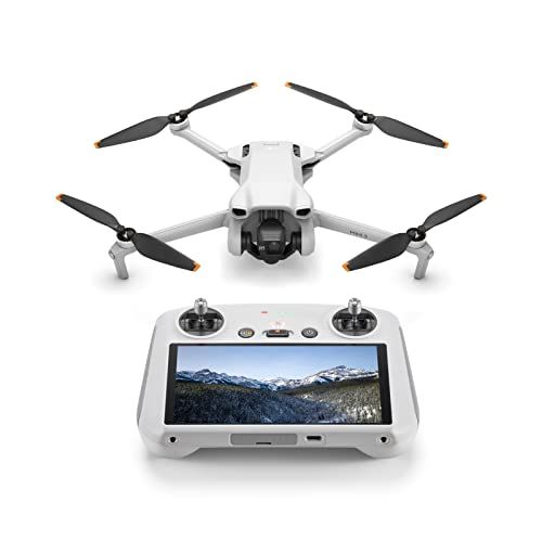 DJI Mini 3( RC リモコン付属) 4K HDR動画撮影 38分飛行時間 縦向き撮影 インテリジェント機能搭載 折りたたみ式 軽量 ミニカメラドローン グレー 賠償責任保険1年無償付き【リモートID対応】★m 7fff7037