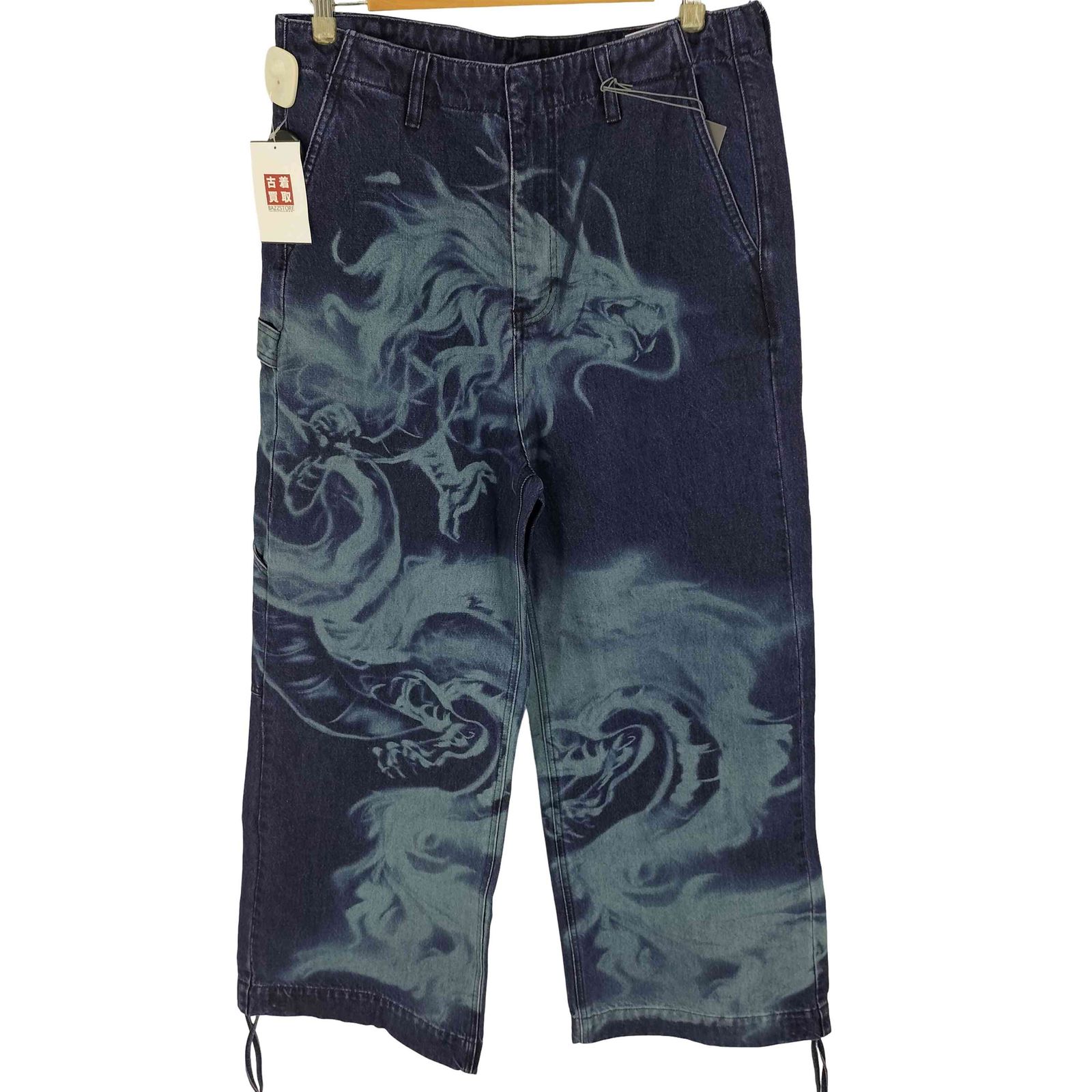 ユーズドフルギ USED古着 Gerrit Jacob PRINTED DENIM TROUSERS メンズ 32