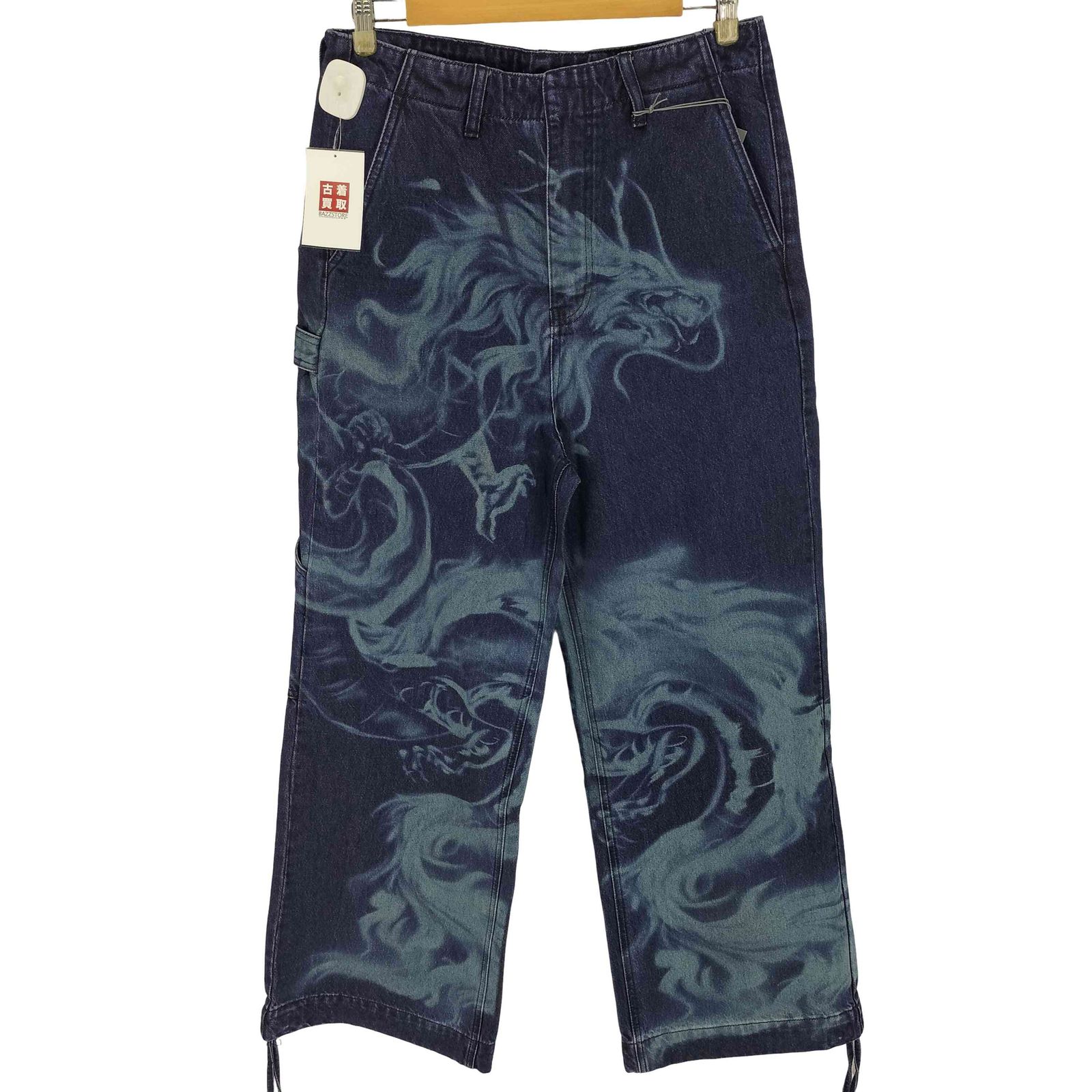 ユーズドフルギ USED古着 Gerrit Jacob PRINTED DENIM TROUSERS メンズ 30