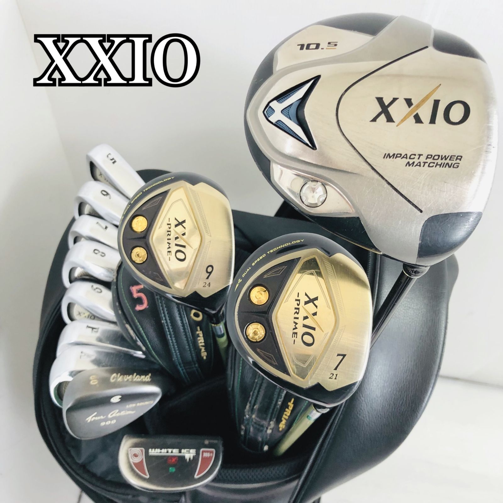 Dunlop DioMio他ゴルフクラブセット 【超メルカリ市期間中限定出品】 保証付】DUNLOP ダンロップ XXIO ゼクシオ6 PRIME ゴルフクラブ フル