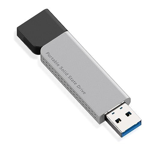 ロジテックダイレクト SSD 外付け 500GB 薄型 スリム スティック型 コンパクト USB3.2 Gen1 テレビ録画 TV PS5 Pro / PS4 Slim 動作確認済 USB メモリサイズ LMD-SPDL050U3i