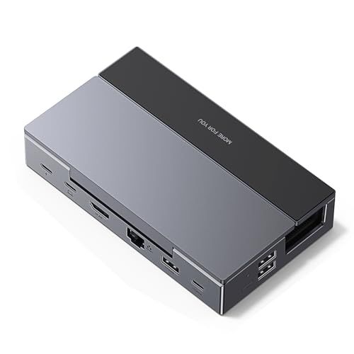 UGREEN Steam deck/Switch/Rog Ally/Legion Go用TVドック 9-IN-1 USB-Cハブ ドッキングステーション HDMI4K@60HZ 10Gbps高速転送 USb-A3.2*USB-C 3.2 1000Mbpsイーi