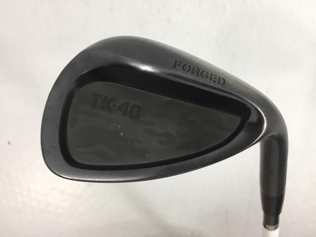 返品OK 【中古ゴルフクラブ】フォーティーン TK-40 フォージド ウェッジ NSプロ TS-114w ブラック SW