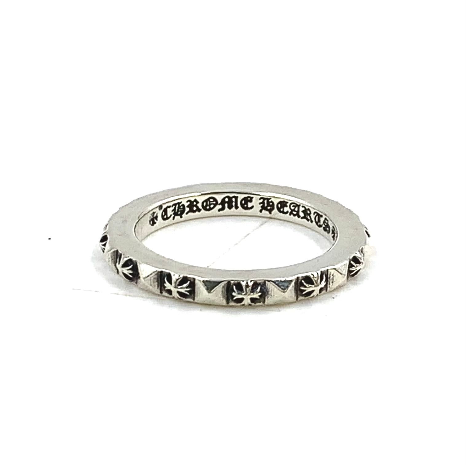 【新着】Chrome Hearts トゥルーファッキンパンク プラスパンク SV925 シルバー 指輪