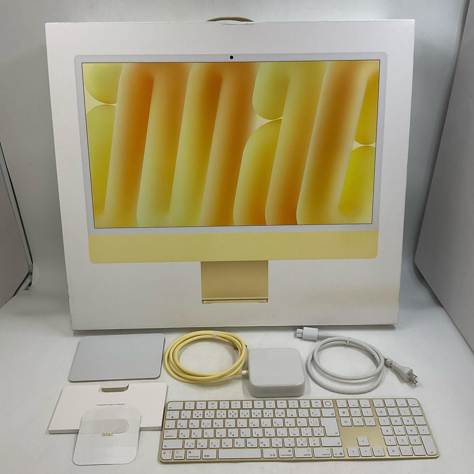美品 iMac 24インチ M4 32GB/2TB イエロー 動作確認済 - メルカリ