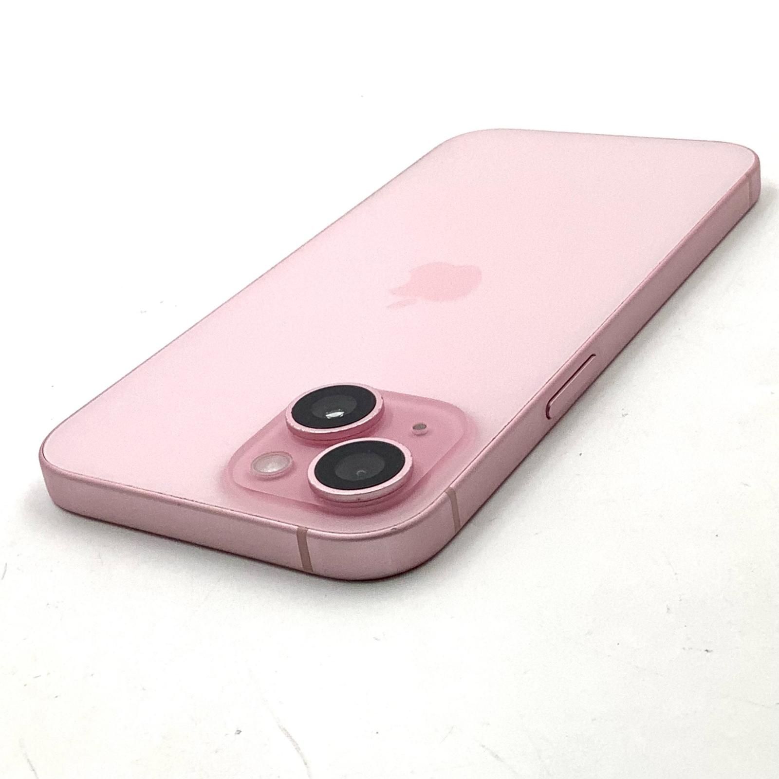 iPhone 15 128GB ピンク docomo SIMフリー 美品 - メルカリ