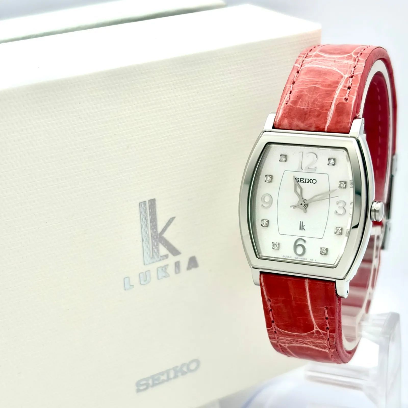 箱付/美品/新品電池】SEIKO セイコー lk ルキア レディース 腕時計 8P 