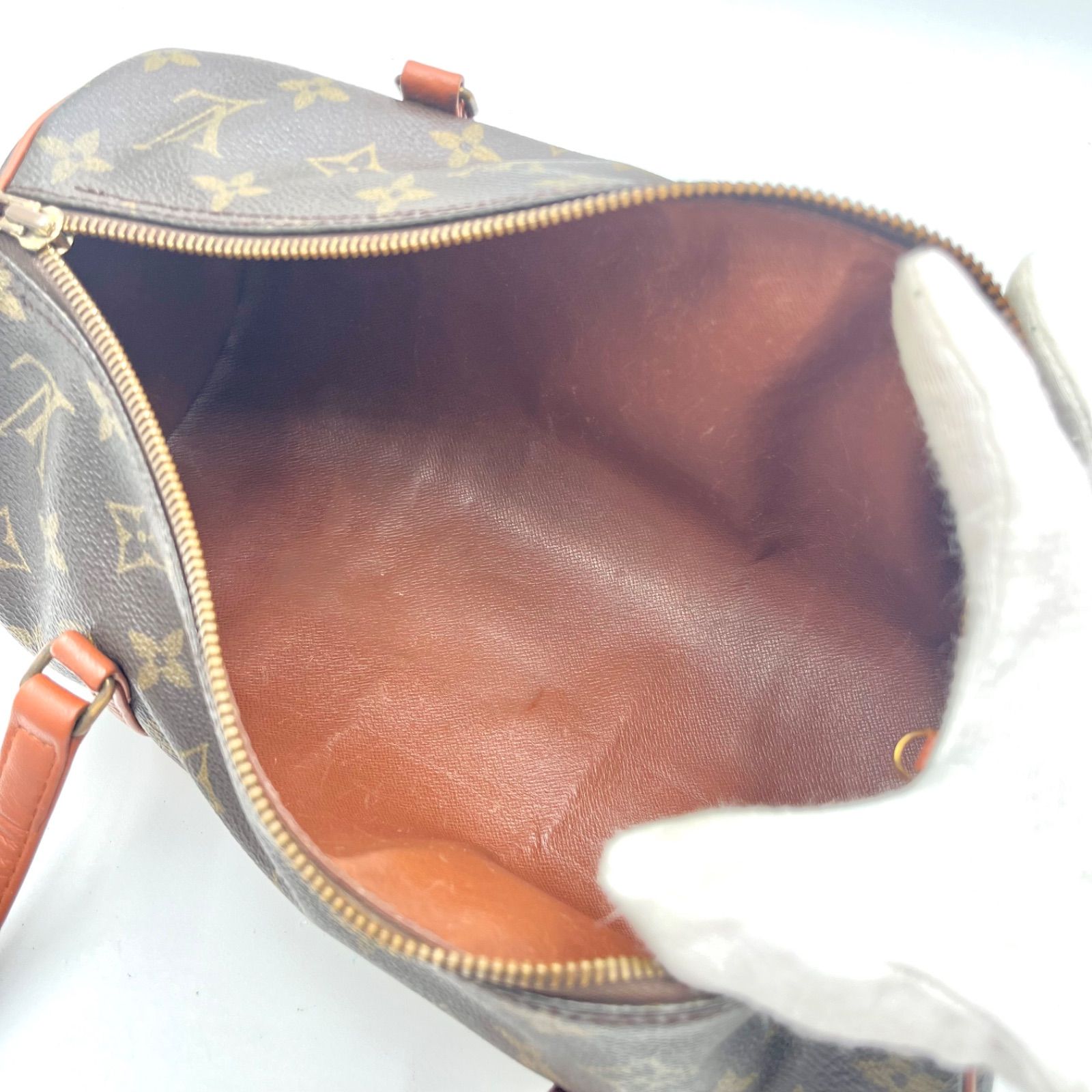LOUIS VUITTON ルイヴィトン パピヨン26 モノグラム ハンドバッグ 筒型