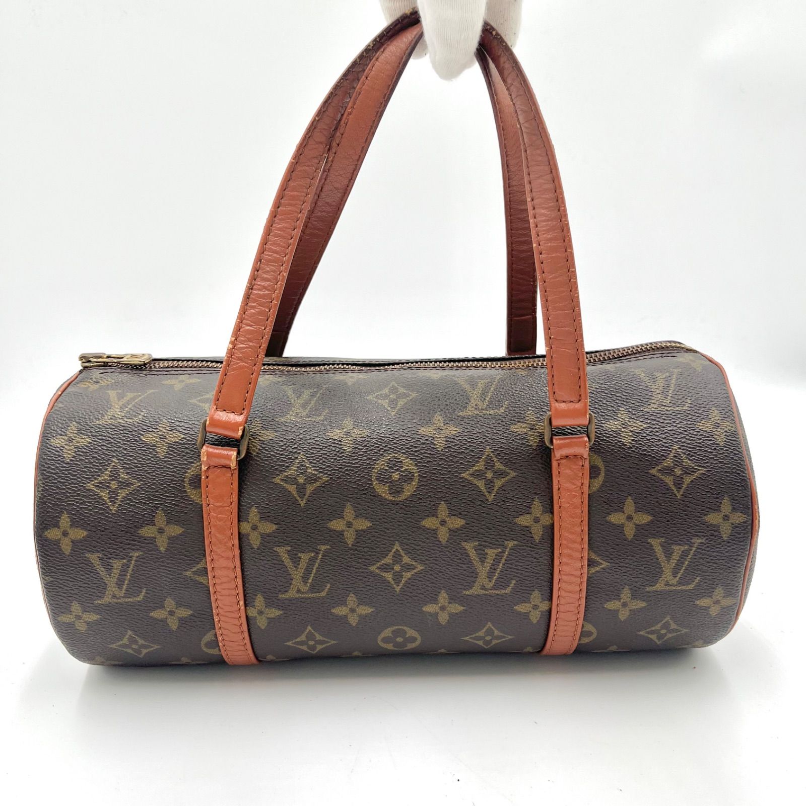 LOUIS VUITTON ルイヴィトン パピヨン26 モノグラム ハンドバッグ 筒型