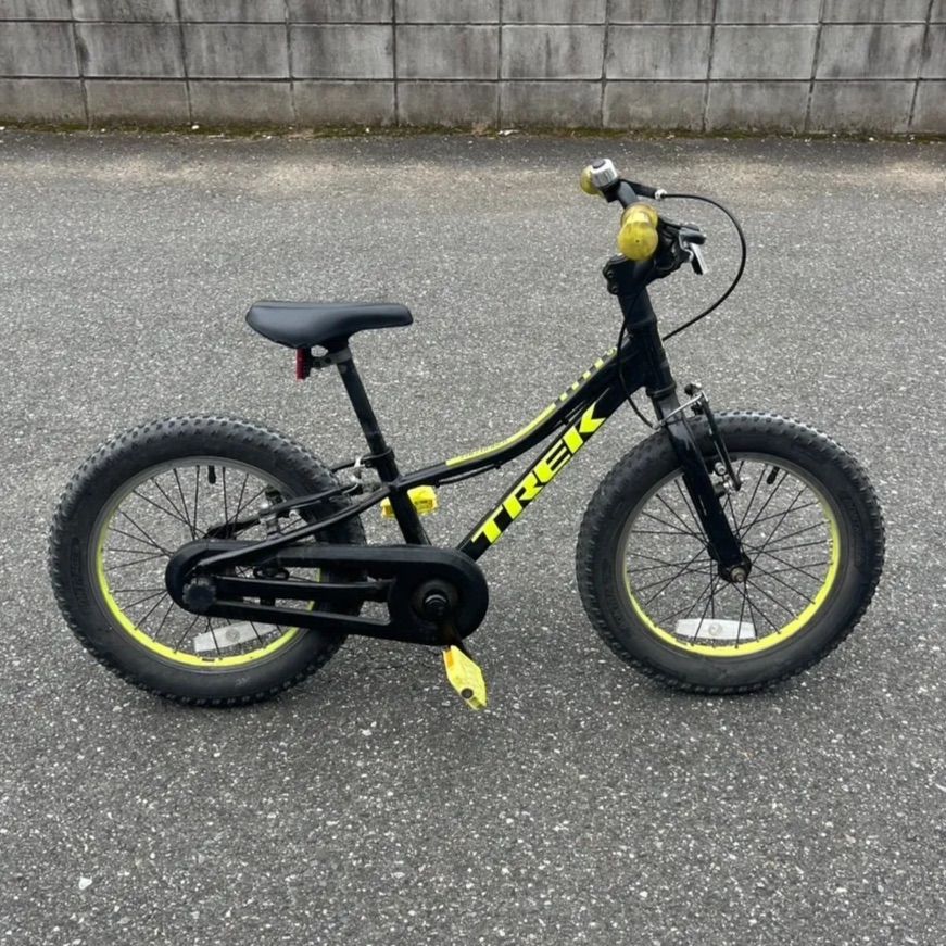 TREK 子供用自転車 16インチ 黒/黄 TREK トレック Precaliber 16 キッズバイク 子供用自転車 - メルカリ