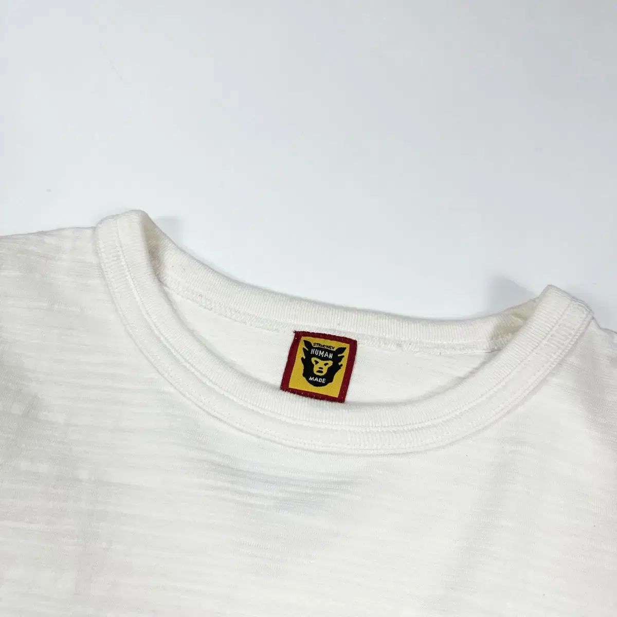 (L) HUMAN MADE ヒューマンメイド クマ グラフィック 半袖Tシャツ 白