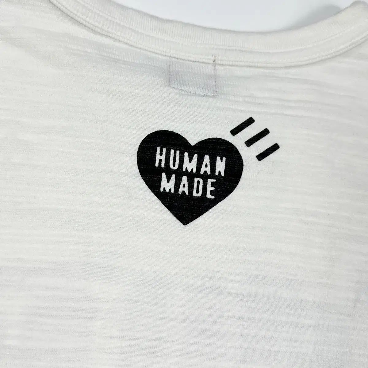 (L) HUMAN MADE ヒューマンメイド クマ グラフィック 半袖Tシャツ 白