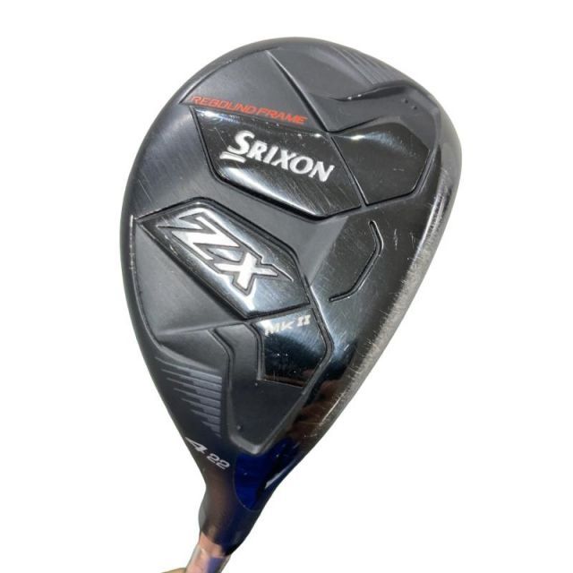 【中古】 ダンロップ SRIXON ZX Mk II HYBRID H4 ユーティリティ UT Diamana ZX-II 60 for Hybrid (フレックスS) メンズ 男性用 右利き 右用 Cランク ゴルフクラブ