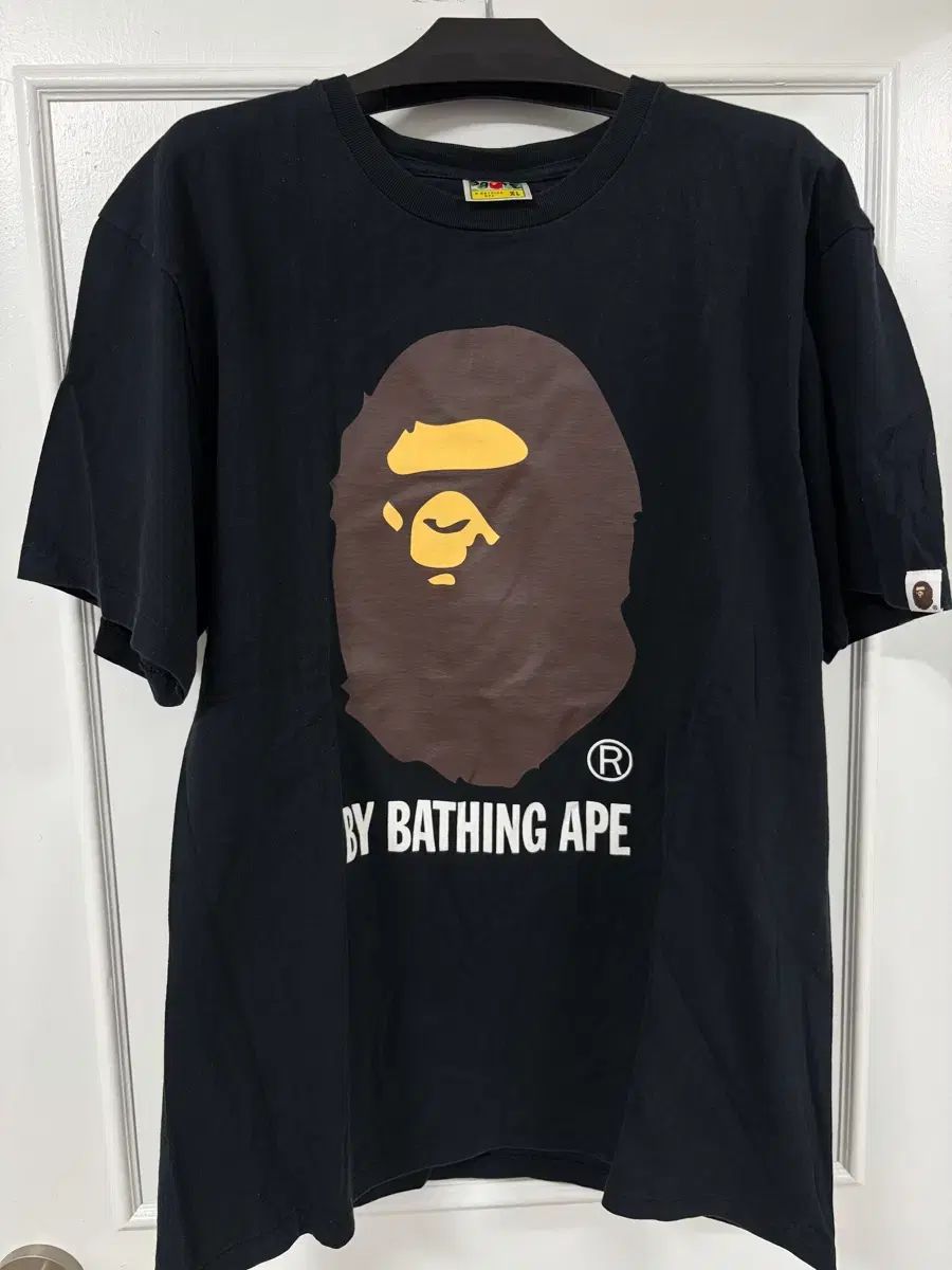 A BATHING APE アベイシングエイプ 半袖Tシャツ 黒 XL