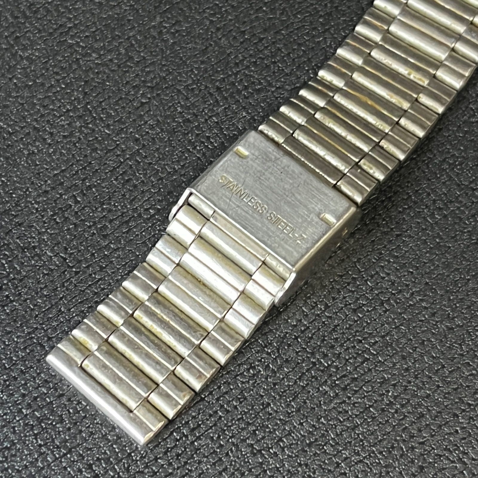 【美品】WAKO 電池交換済み　メンズ　腕時計 シルバー 稼働品】 SEIKO CURRENT 腕時計 シルバー Y121-AM60 セイコー 電池交換