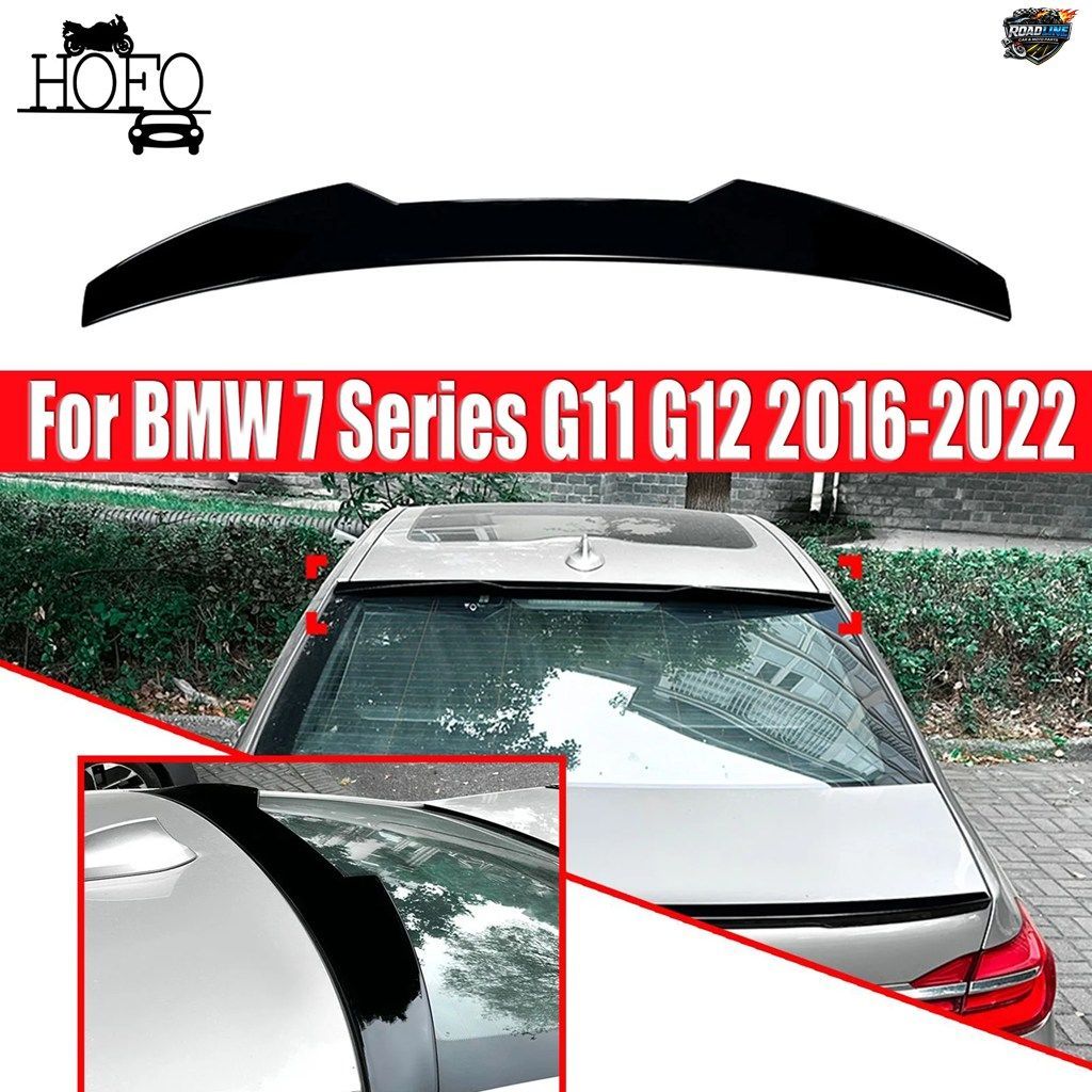 BMW 7シリーズ G11 G12 2016-2022 2017 - 21用リアルーフスポイラーウィング