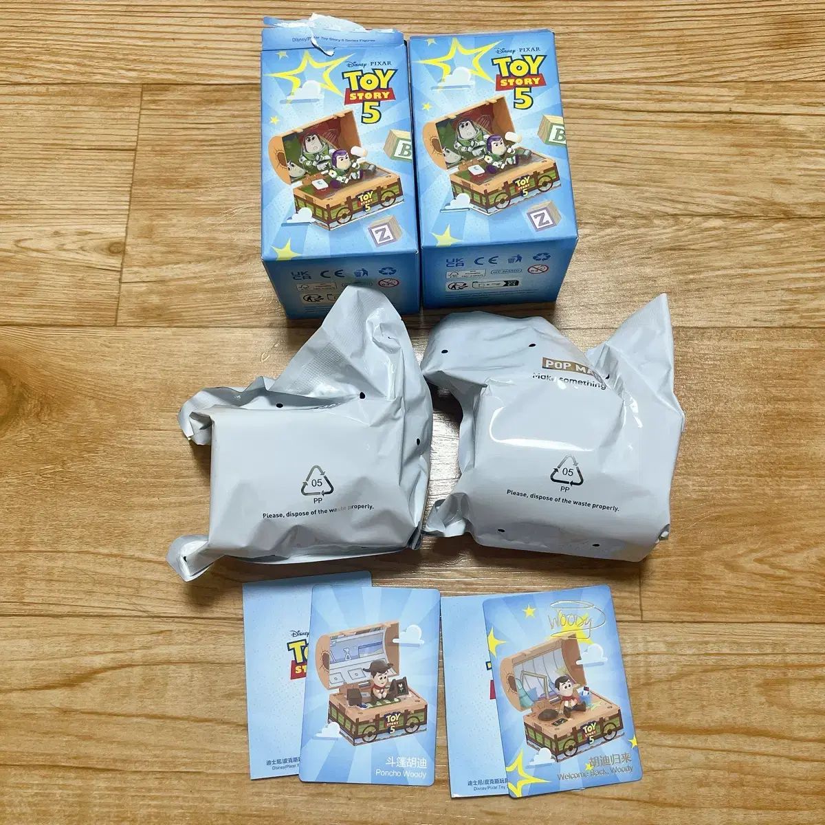 ポップマート トイストーリー5 ウッディ2種 セット 出品