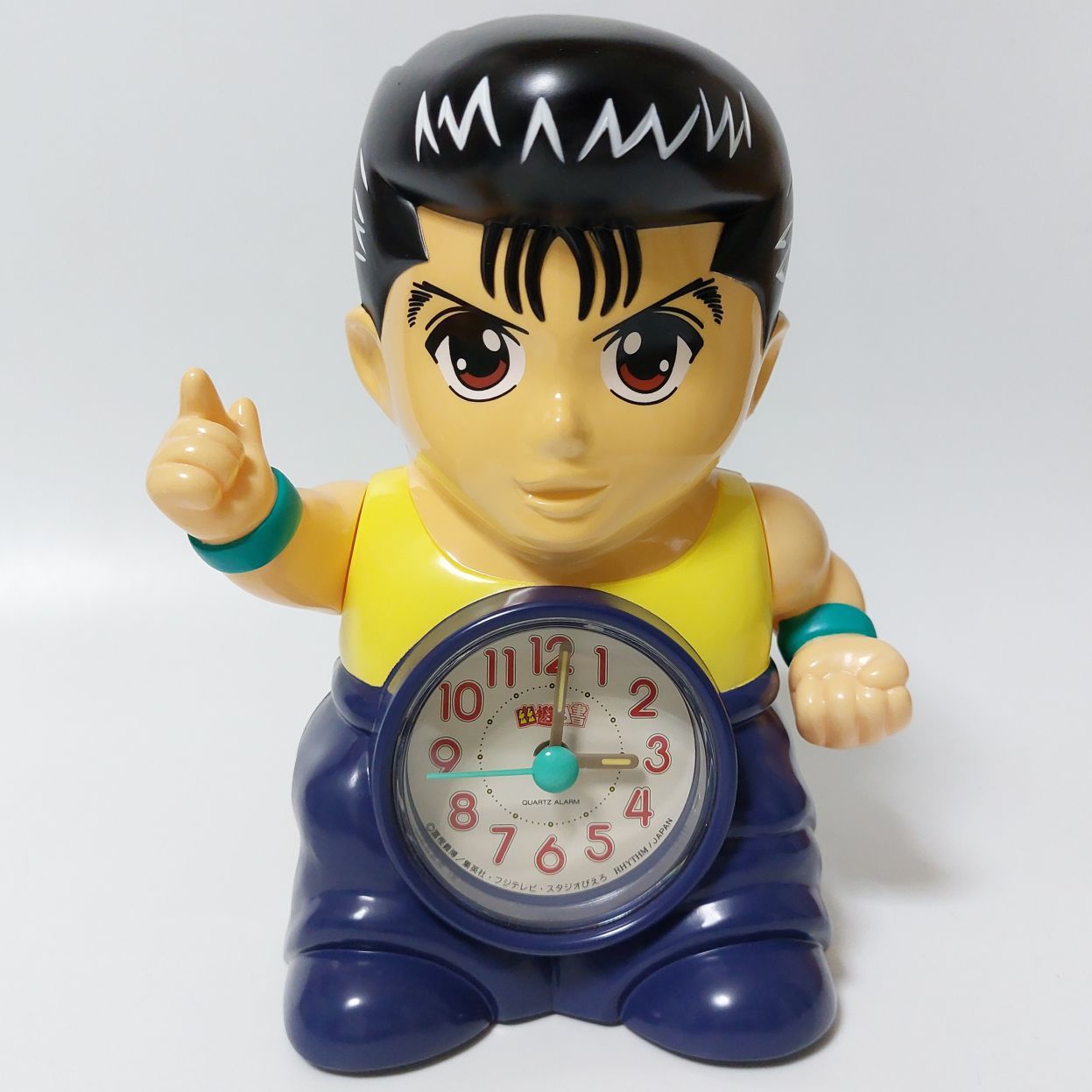 RHYTHM リズム時計工業 おしゃべりめざまし 幽遊白書 浦飯幽助