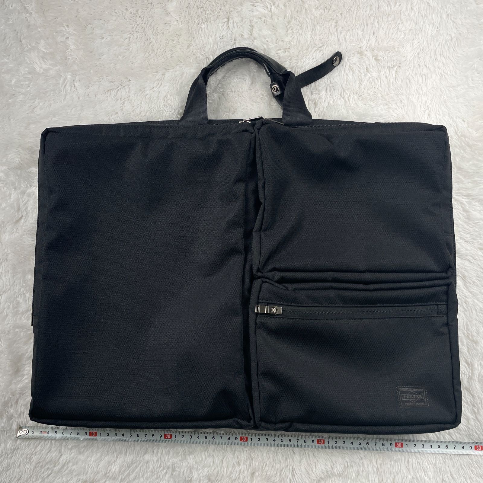 PORTER ポーター CLOVE 2WAY BRIEFCASE L 生産終了モデル 大容量 A3 収納可能 573-07783 ブリーフケース 【中古】 設計 美術