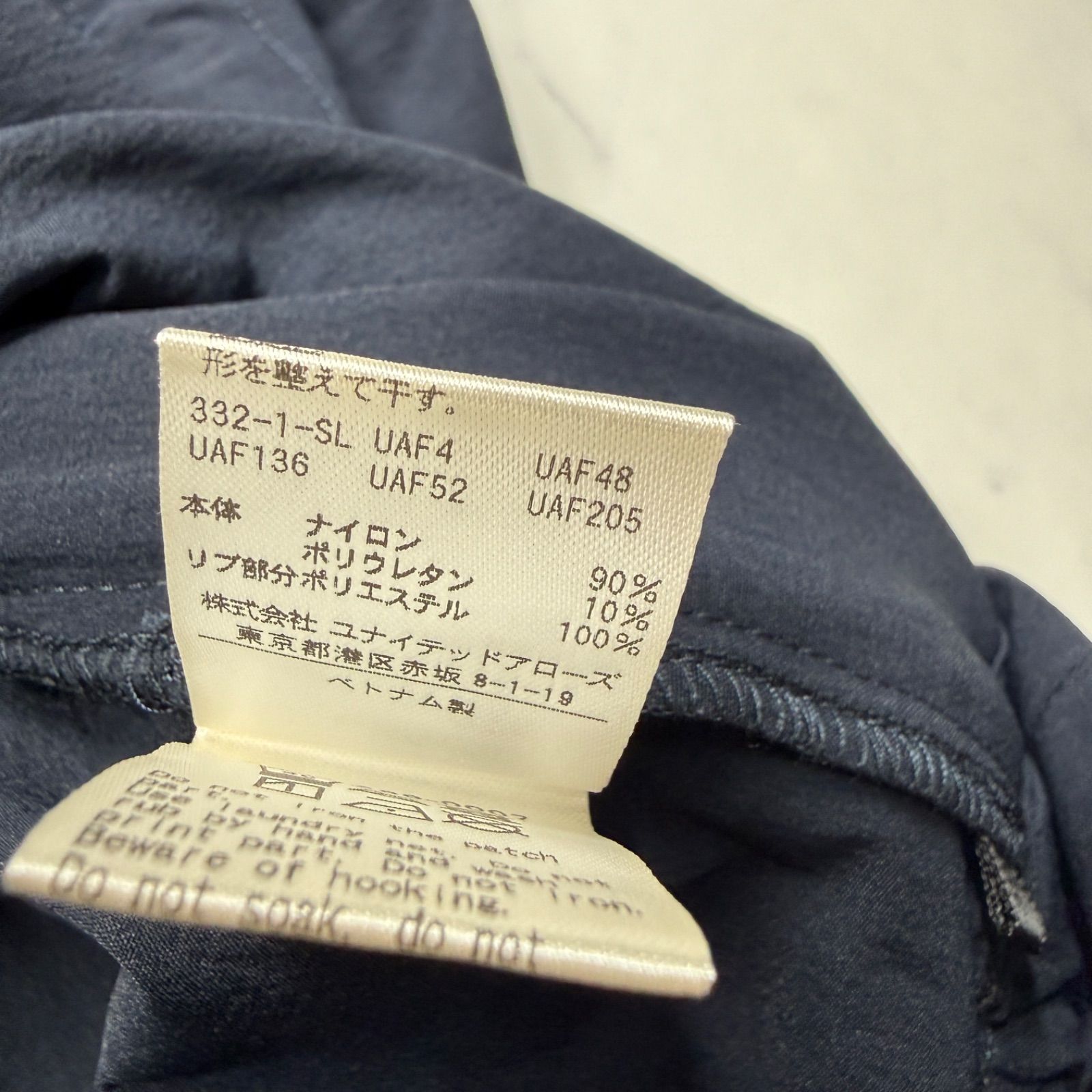 UNITED ARROWS GOLF プルオーバー 長袖 カットソー ネイビー L レディース