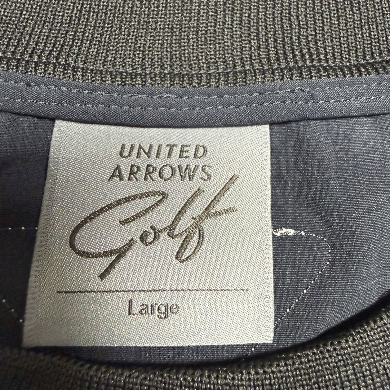 UNITED ARROWS GOLF プルオーバー 長袖 カットソー ネイビー L レディース
