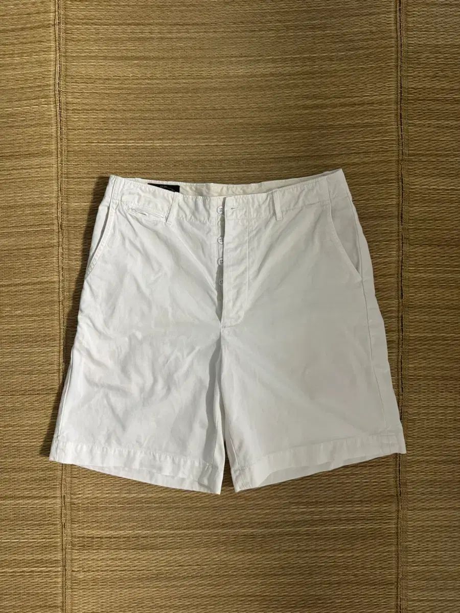RRL(ダブルアールエル) RRA ダブルアールエル 白 コットン ショーツ 出品