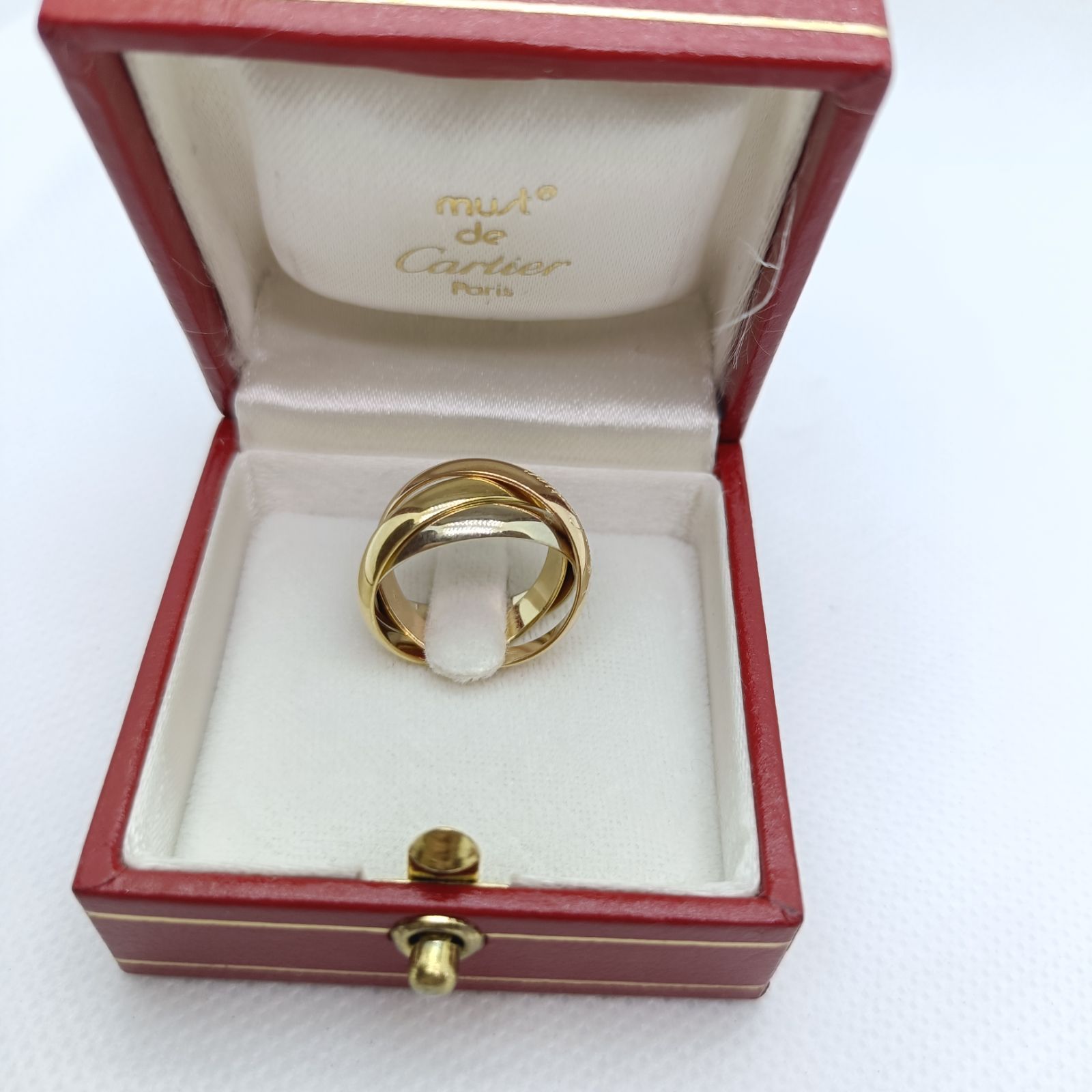 極美品✨️ カルティエ 保存箱付き トリニティ リング クラシック MM