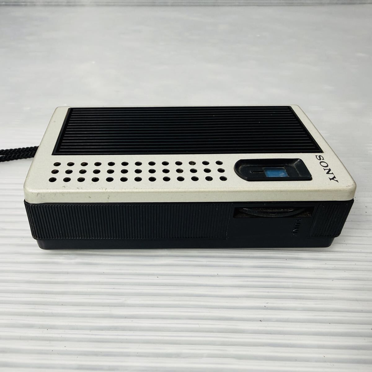昭和レトロ SONY ポータブルラジオ ブラック SONY ソニー AM ラジオ TR-3500 ブラック 昭和レトロ ポータブルラジオ