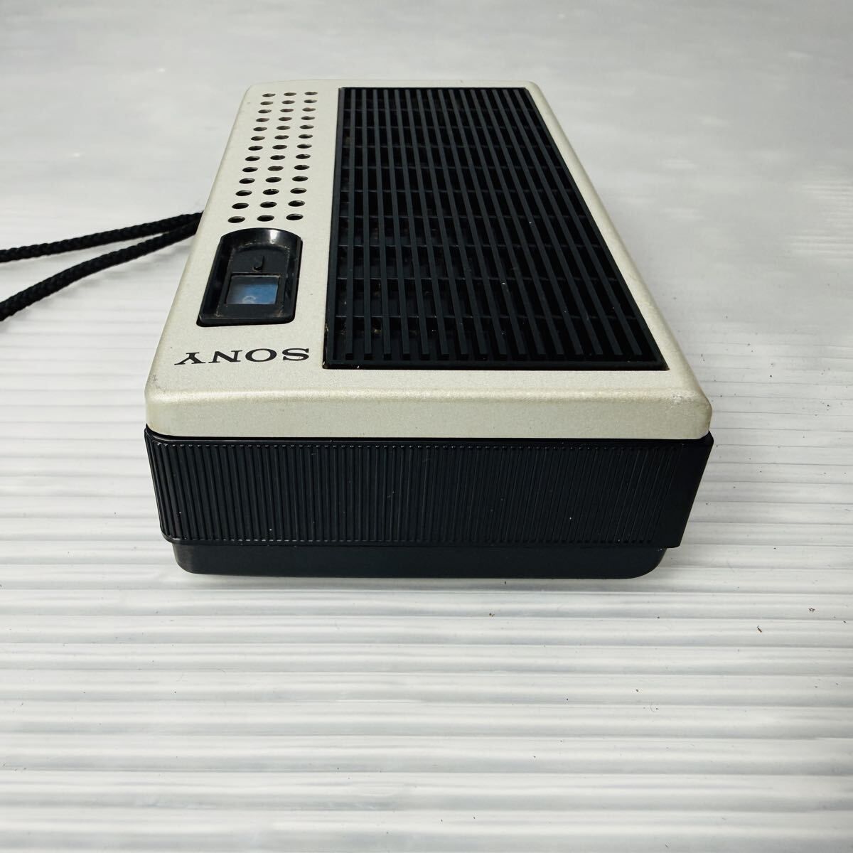 SONY ソニー AM ラジオ TR-3500 ブラック 昭和レトロ ポータブルラジオ