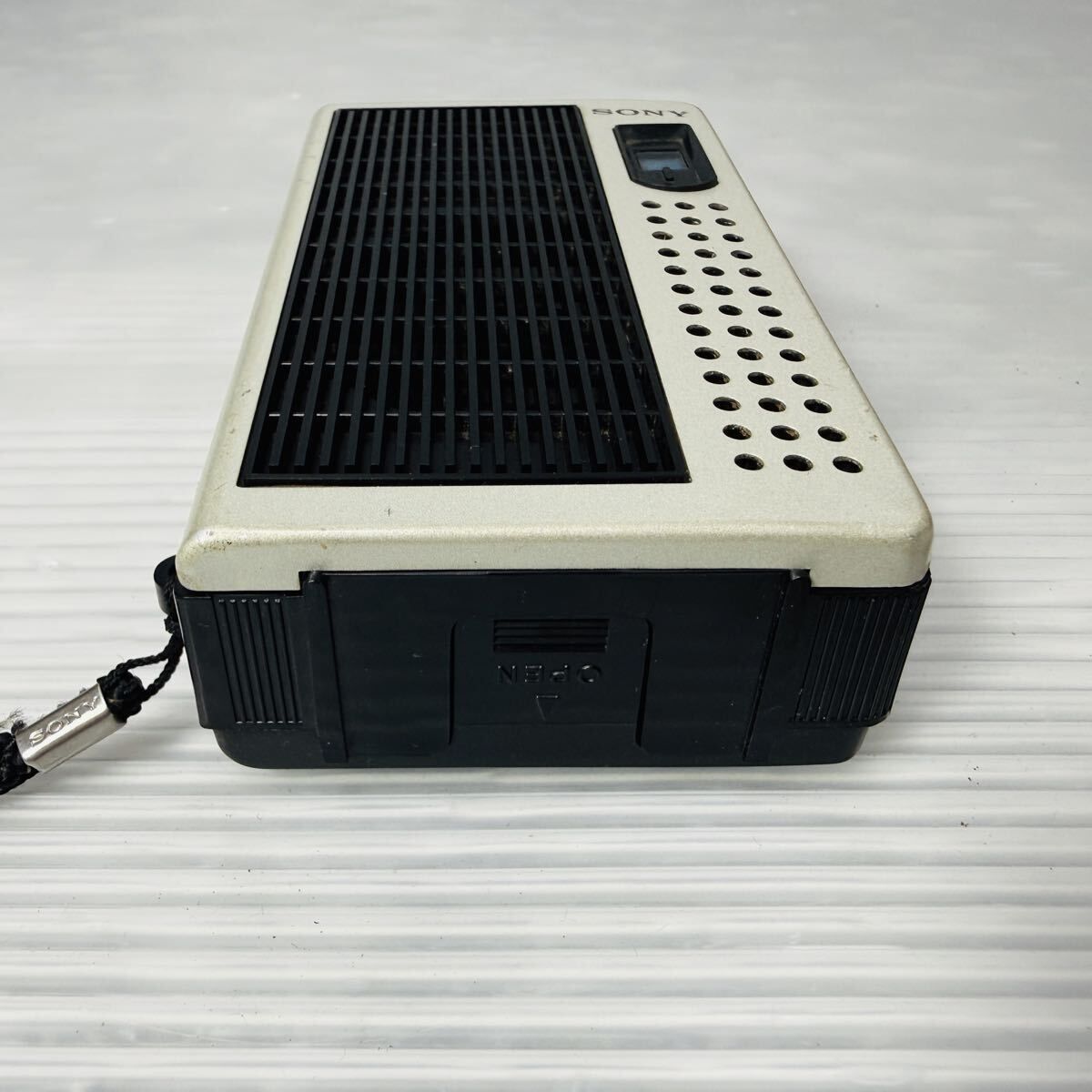 SONY ソニー AM ラジオ TR-3500 ブラック 昭和レトロ ポータブルラジオ