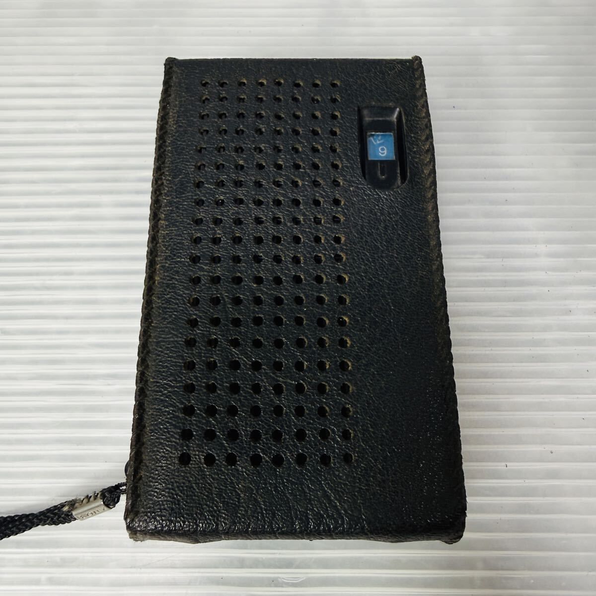 SONY ソニー AM ラジオ TR-3500 ブラック 昭和レトロ ポータブルラジオ