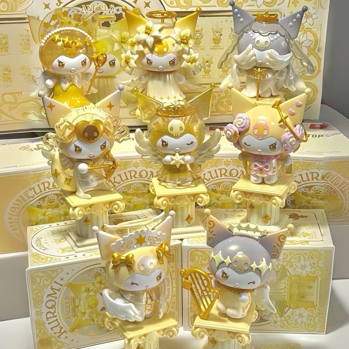 TOP TOY × サンリオ クロミ KUROMI ANGELS エンジェルシリーズ  フィギュア 1BOX 8体入り 未開封 TOP TOY × サンリオ クロミ KUROMI ANGELS エンジェルシリーズ