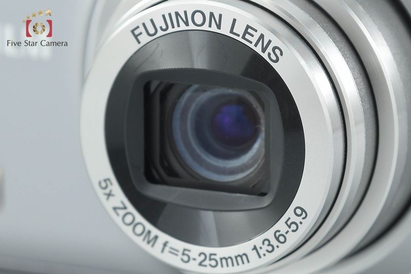 中古】FUJIFILM 富士フイルム FINEPIX JX200 シルバー コンパクト