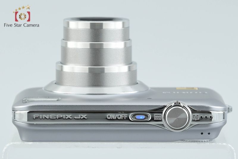 中古】FUJIFILM 富士フイルム FINEPIX JX200 シルバー コンパクト