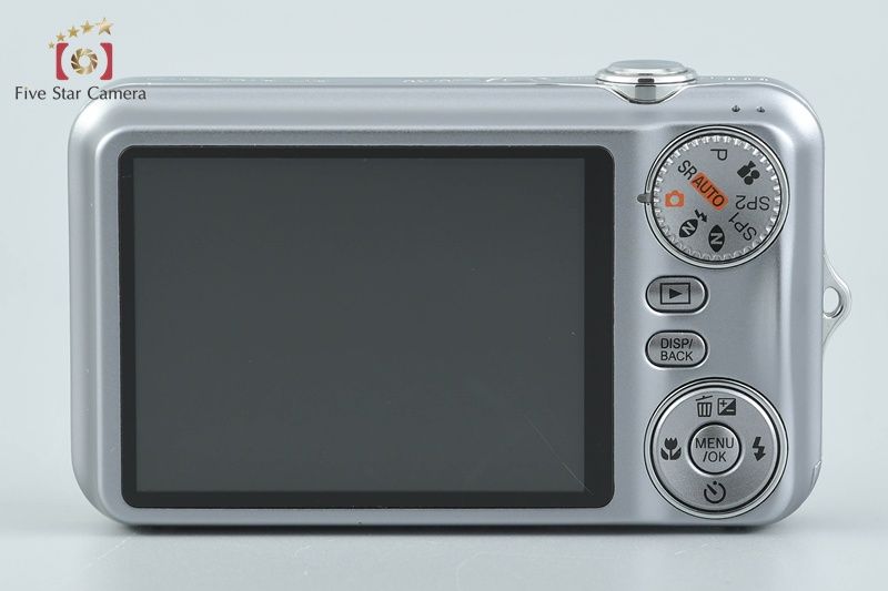 中古】FUJIFILM 富士フイルム FINEPIX JX200 シルバー コンパクト