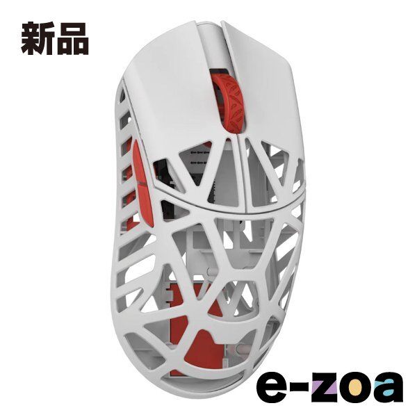 WLMOUSE（ワン・リン マウス） Beast X Max Omron Opticals White&Red