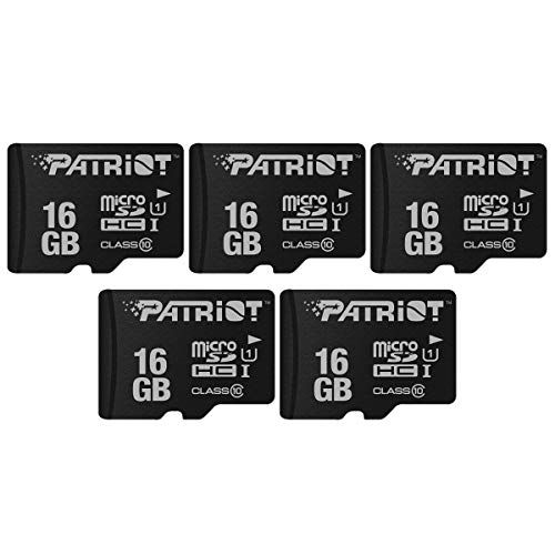 Patriot Memory MicroSD メモリカード 16GB 五枚セット Class10 UHS-I対応 PSF16GMDC105pms 595498b9