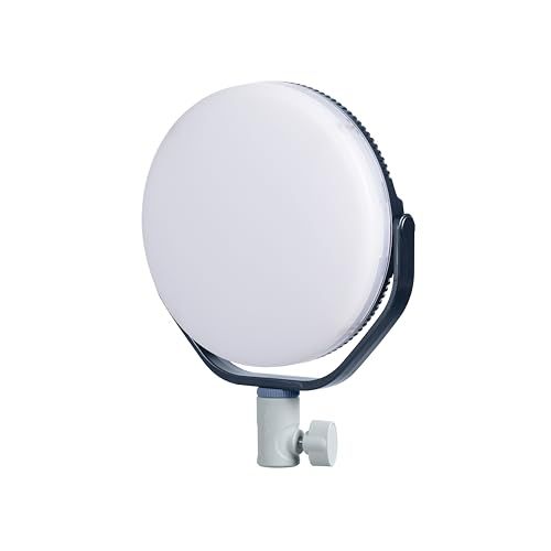 NANLITE miro 30c 撮影用ライト LED 丸型パネルライト フルカラー RGBW 色温度2700-7500K G/M ±150 ラウンドパネル USB-PD駆動 アプリ操作対応 ミッドナイトブルー 国内正規品pms ae0bbe7e