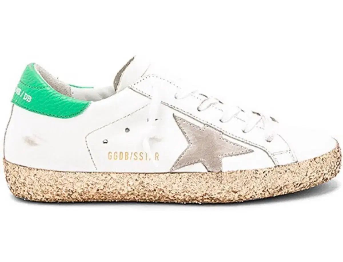 GOLDEN GOOSE ゴールデングース スーパー·スター 白 緑 スニーカー