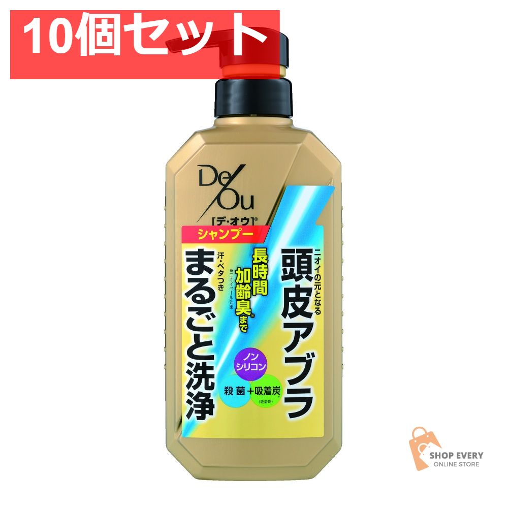 ロート製薬 デ・オウ 薬用 スカルプケア シャンプー 400mL 10個セット まとめ売り