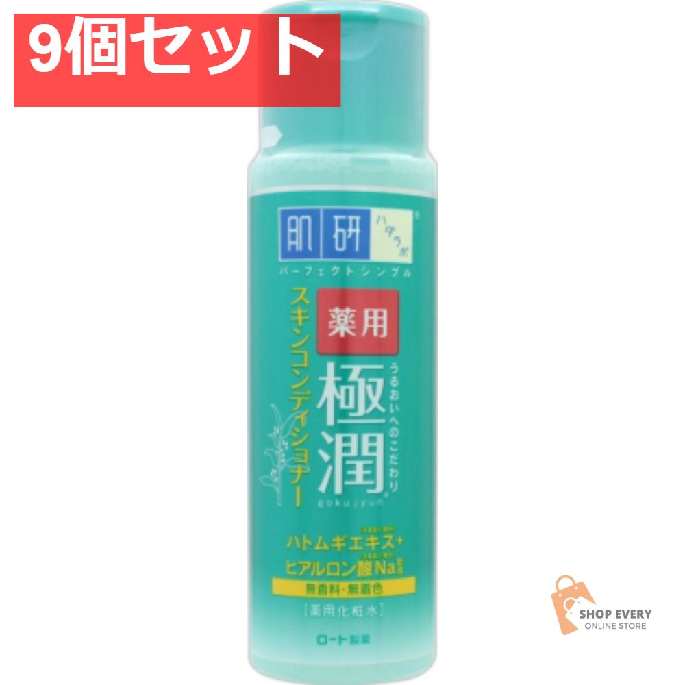 ロート製薬 肌ラボ 薬用極潤スキンコンディショナー 170ml 9個セット まとめ売り