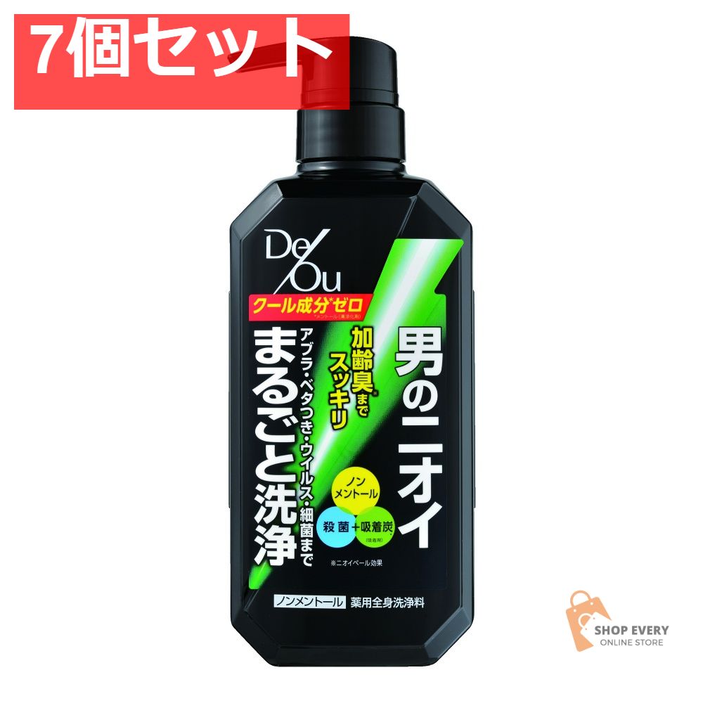 ロート製薬 デ・オウ 薬用クレンジングウォッシュ ノンメントール ポンプ 520ml 7個セット まとめ売り 6,531円