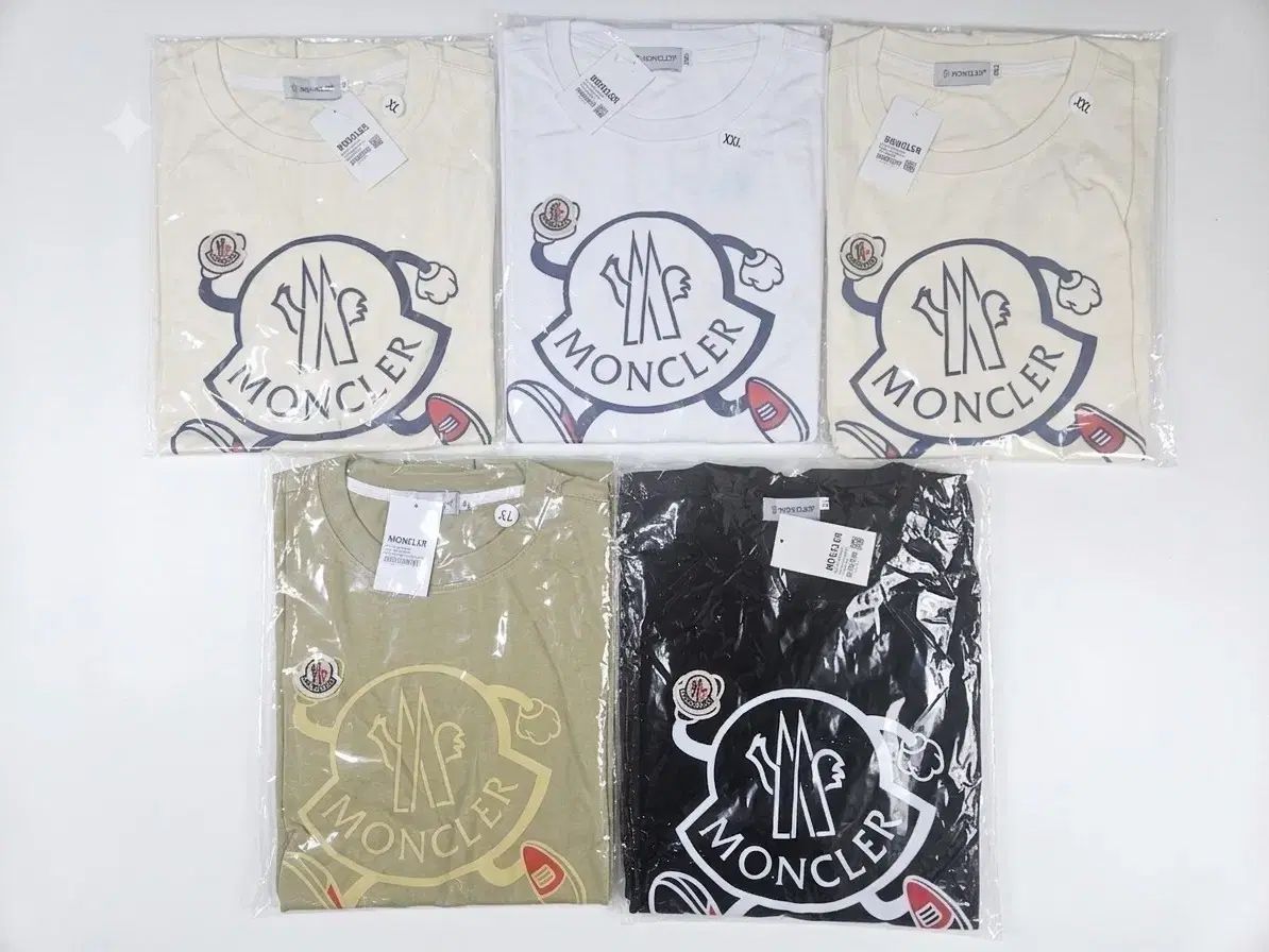 モンクレール 半袖 Tシャツ (クリーム XL