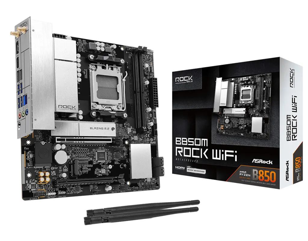 【新品】Windows10 マザーボード ASRock B850M Rock WiFi 16,775円