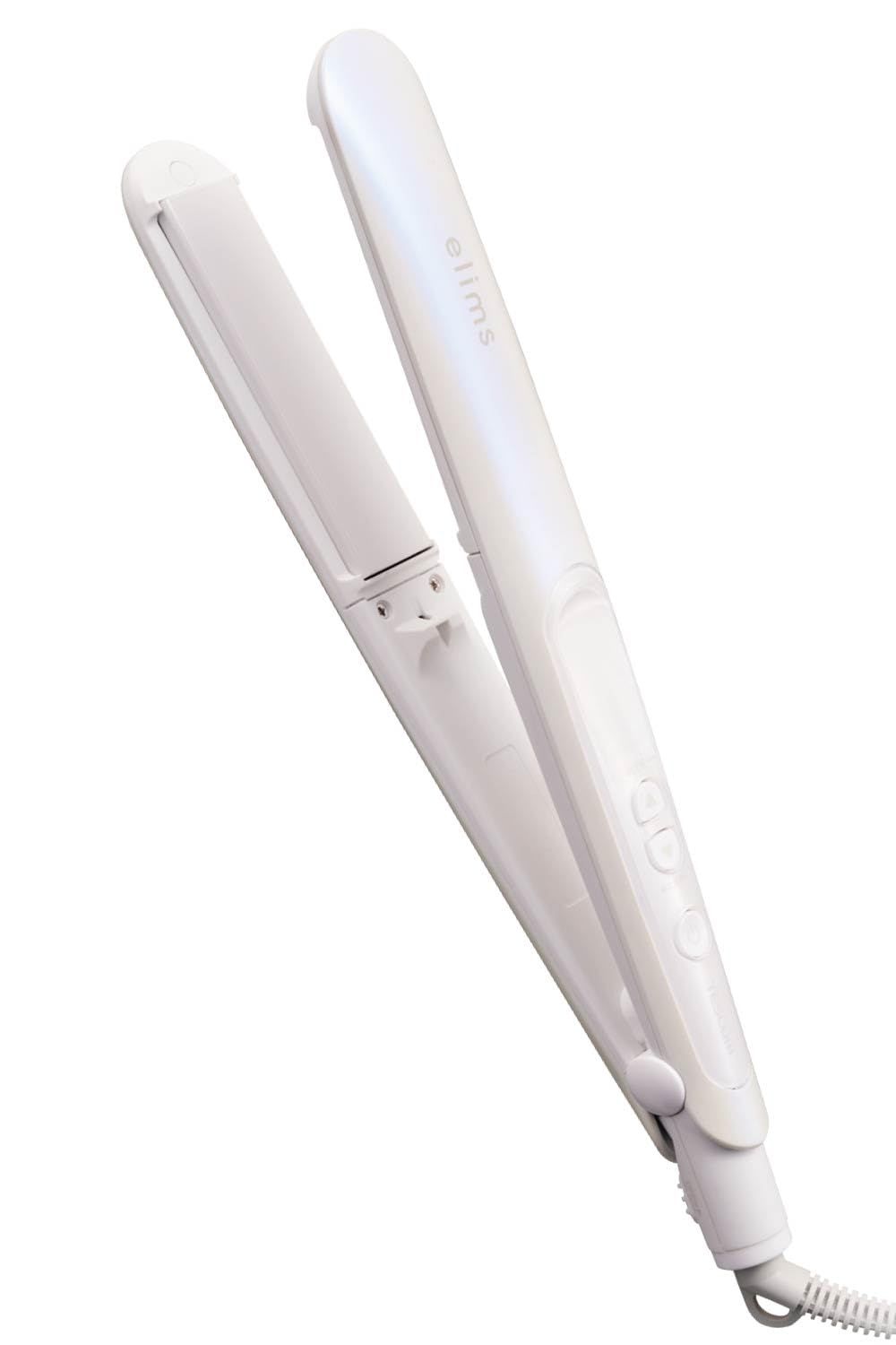 テスコム (TESCOM) ヘアアイロン コテ マイナスイオン 26mm 【 モイストキープモード搭載 】 海外対応 自動OFF 開閉ロック ラク抜きプラグ シェルホワイト TS550B-Wpms f8b8b82f