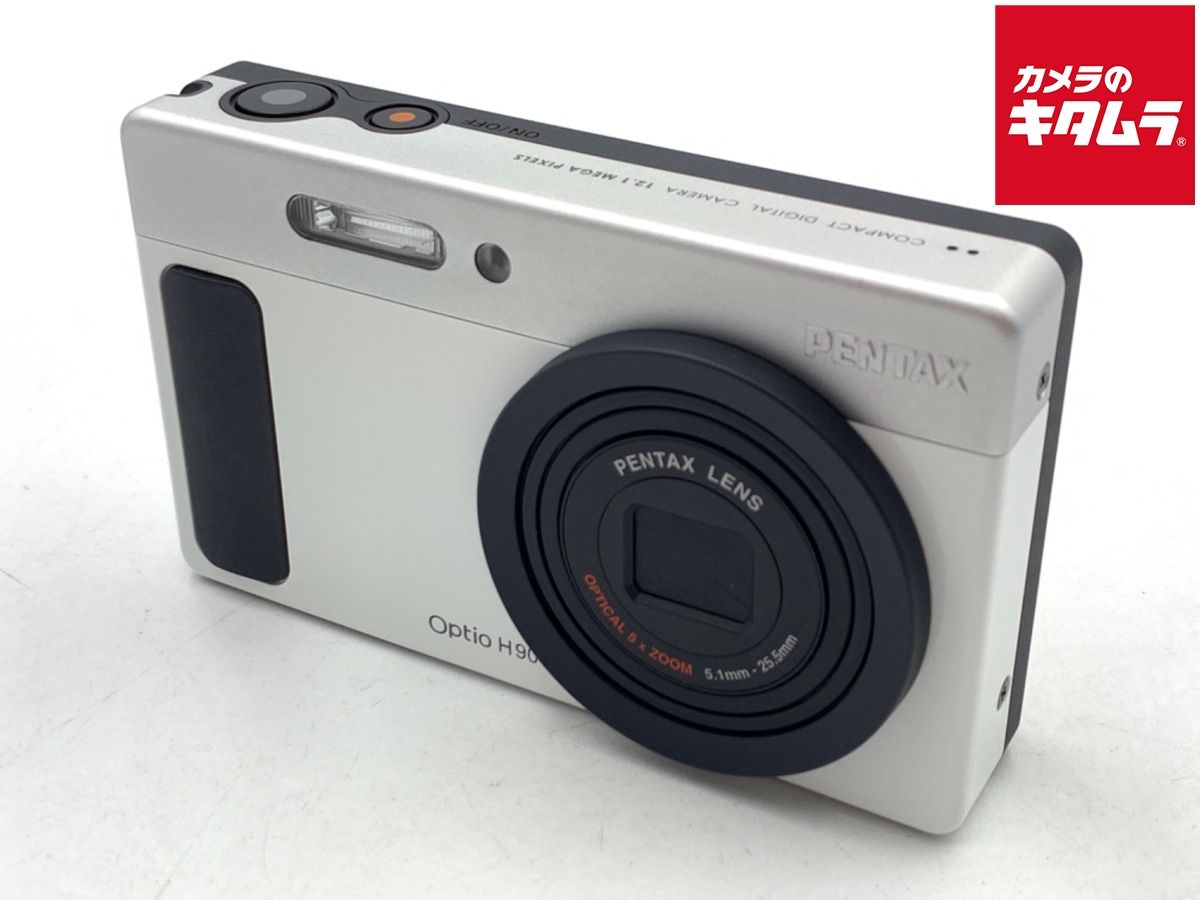 【中古】 【良品】 ペンタックス Optio H90 セラミックホワイト