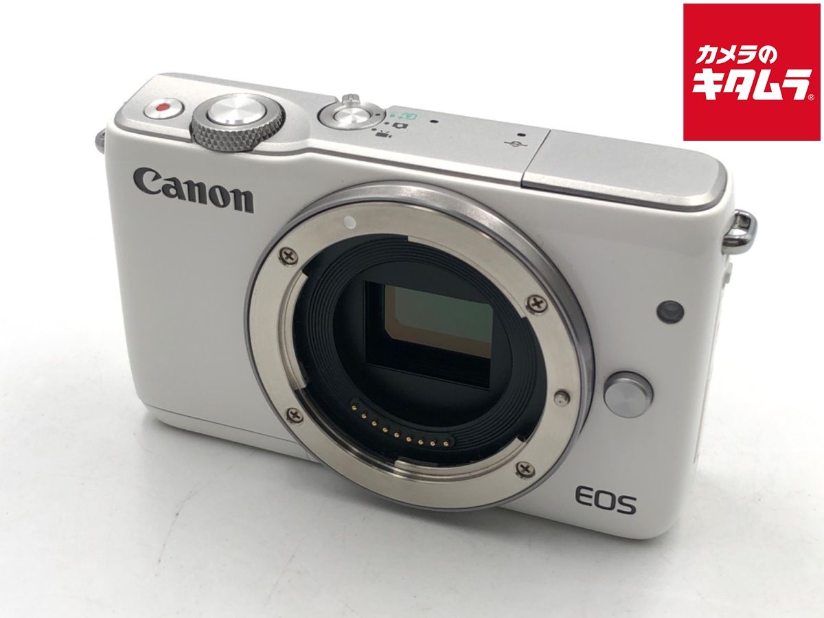 【中古】 【良品】 キヤノン EOS M10 ボディ ホワイト
